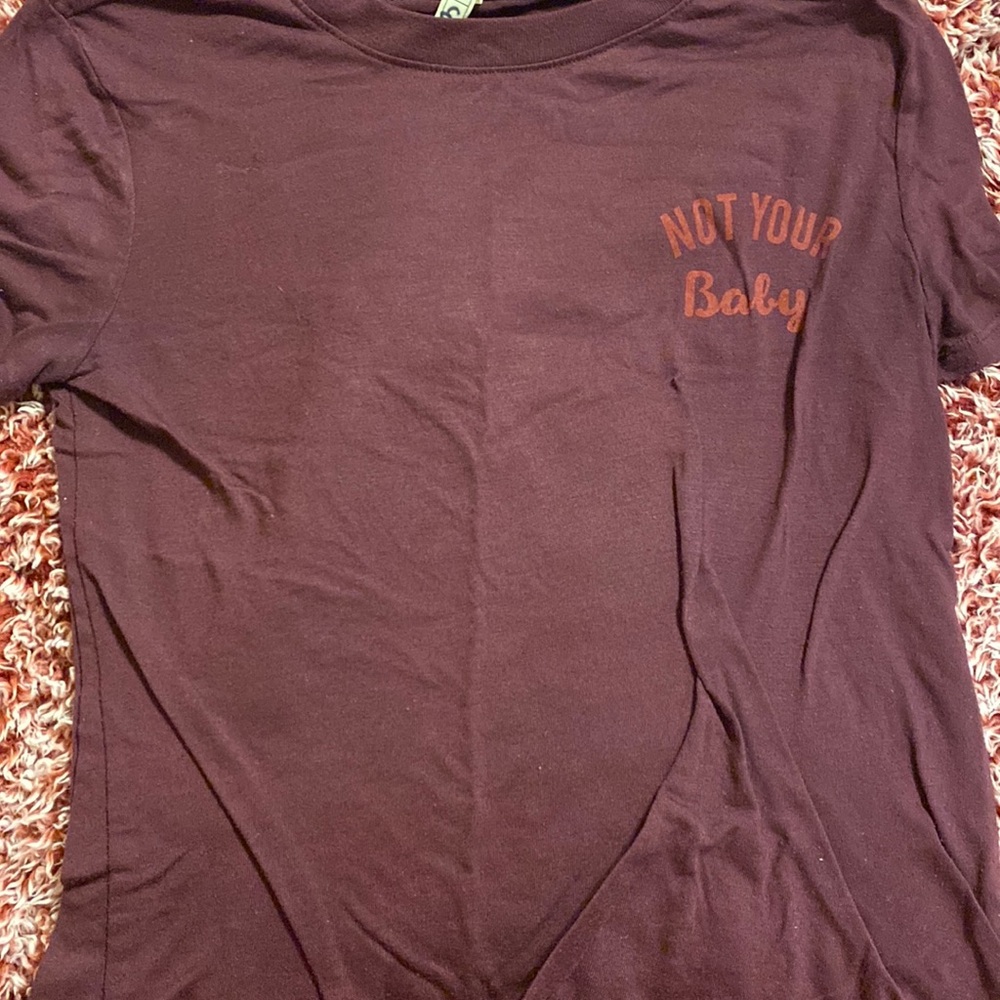 Dark Purple Sassy Top